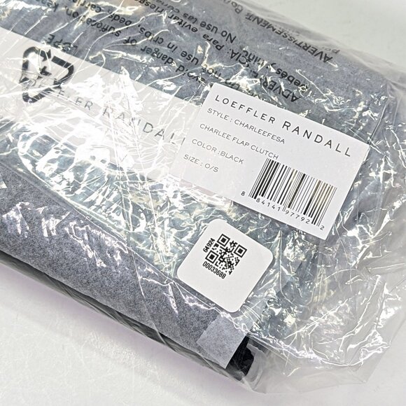 Loeffler Randall Women’s Charlee Feather Flap Clutch Shoulder Bag (MSRP $295) - Picture 9 of 9